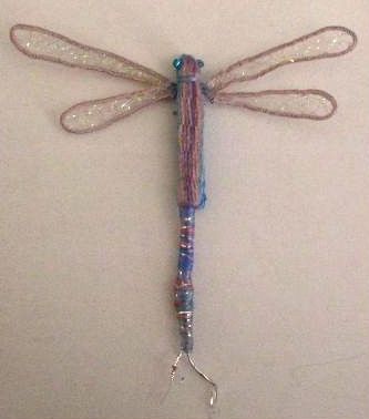 Stumpwork Dragonfly