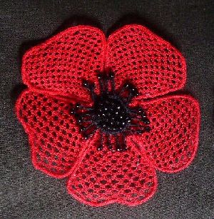 A Poppy Brooch